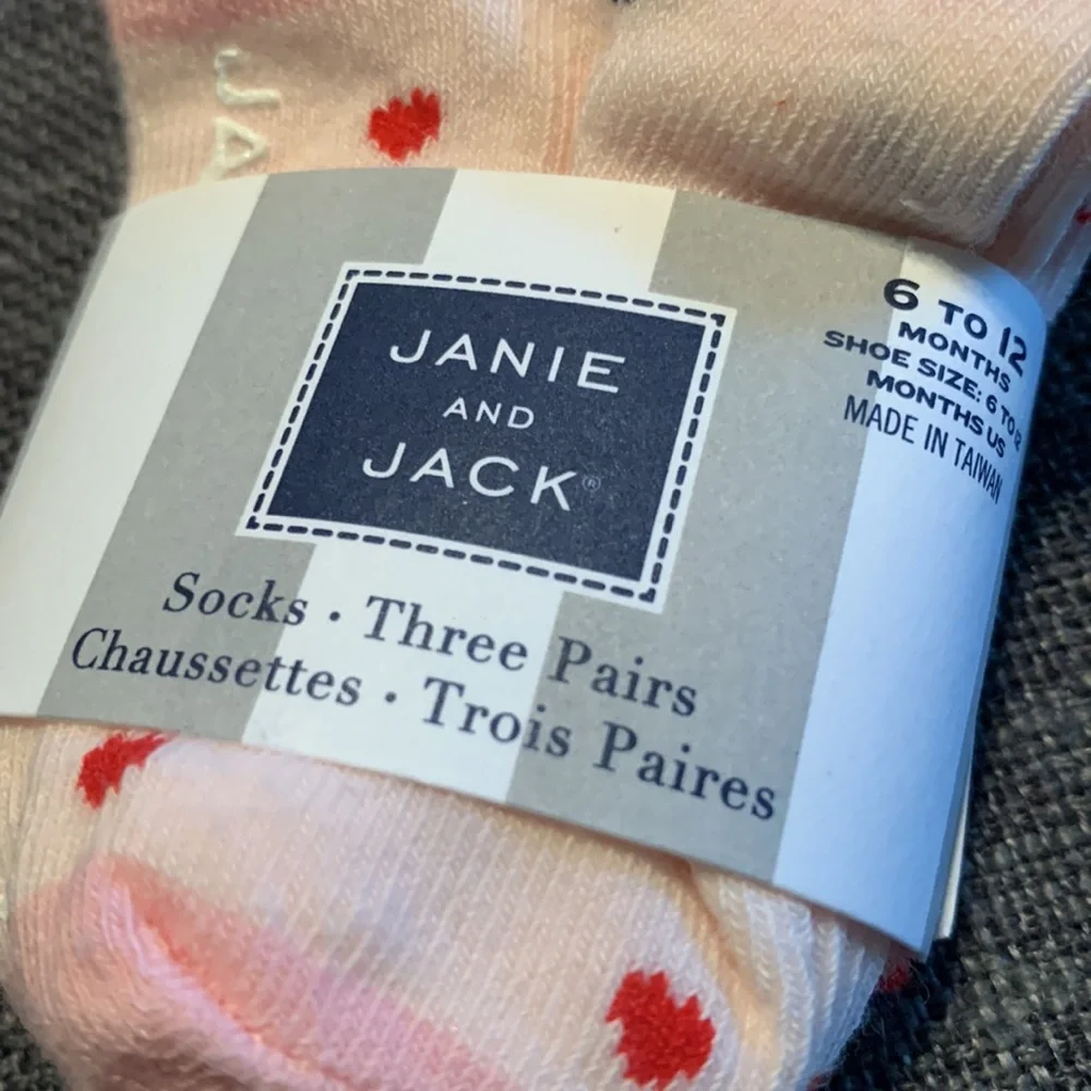 Janie and Jack Baby Girl Sock Bundle